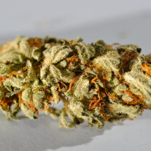 Blue Aurora CBD — fleur indica macro